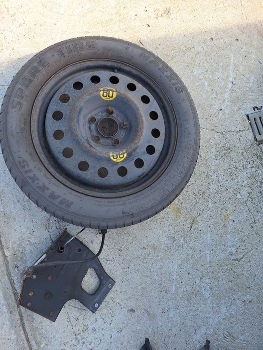 Koło Zapasowe Dojazdowe Zapas Winda Komplet Ford Galaxy MK4 S-Max Mk2