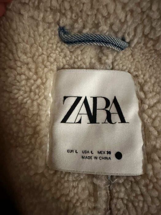 Жіноча джинсова жилетка ZARA