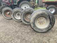 Sprzedam felgi z opoanmi do przyczepy 385/65R22.5