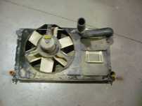 Radiador + Motoventilador - Vw Golf II 1.6 GTD