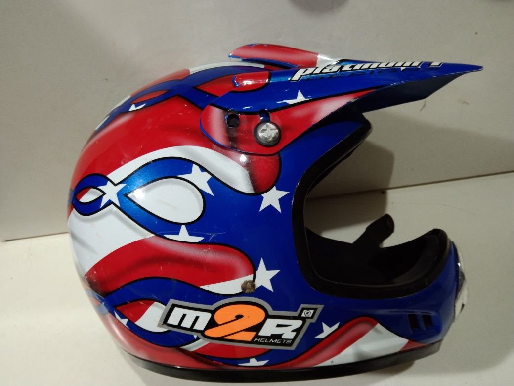 Kask motocyklowy CROSS rozmiar S