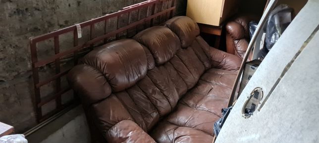 Sofa i fotele skórzane