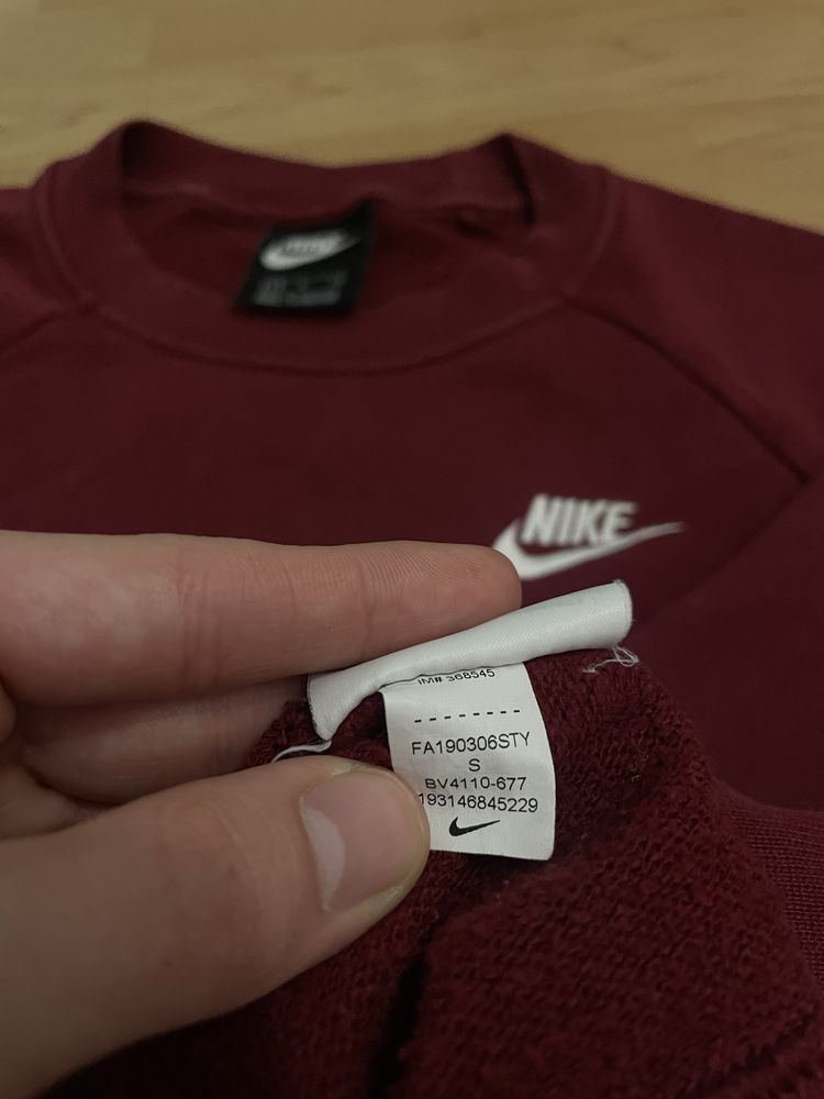 Кофта Nike Бордова