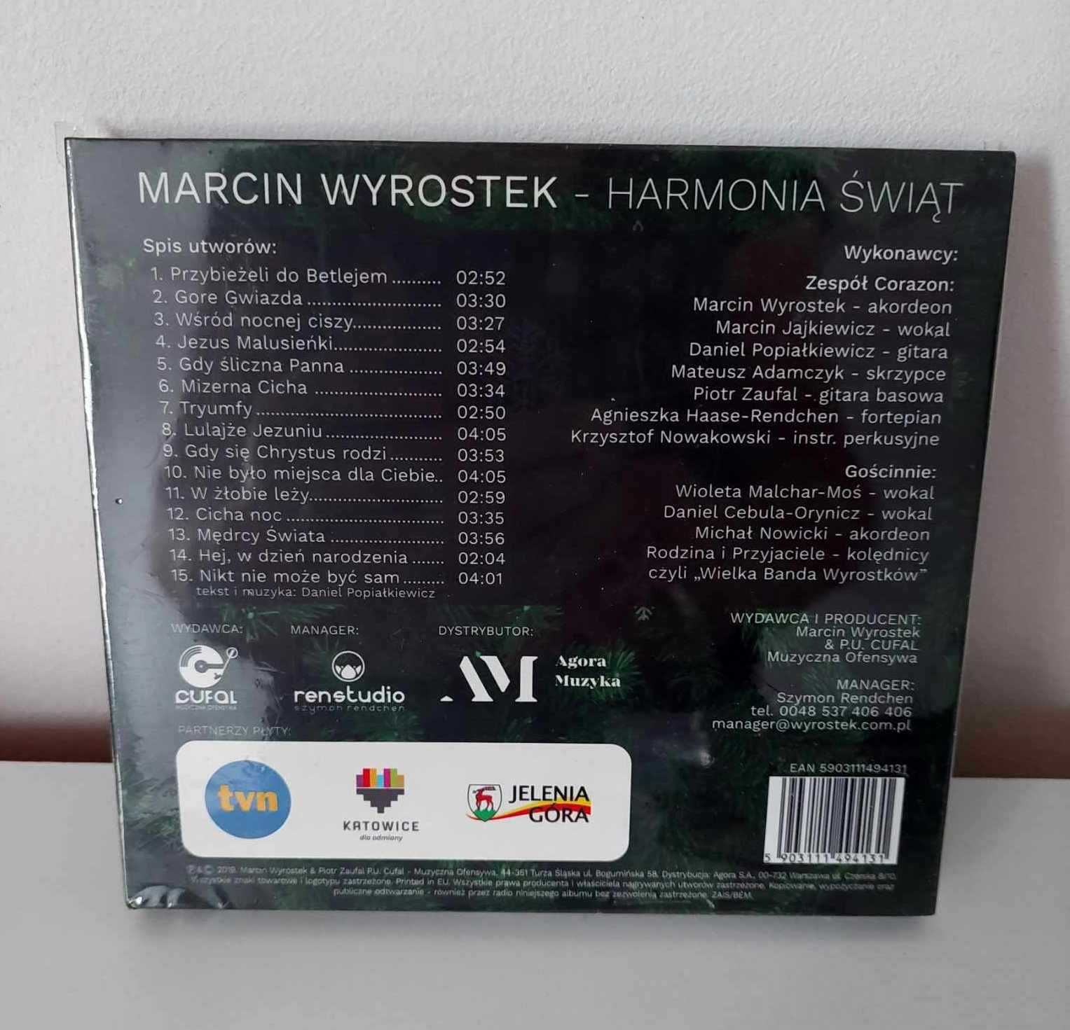 Harmonia świąt Wyrostek Marcin CD