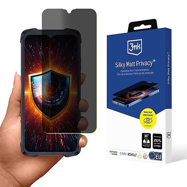 Folia ochronna prywatyzująca matowa 3mk Silky Matt Privacy na Cubot Ki