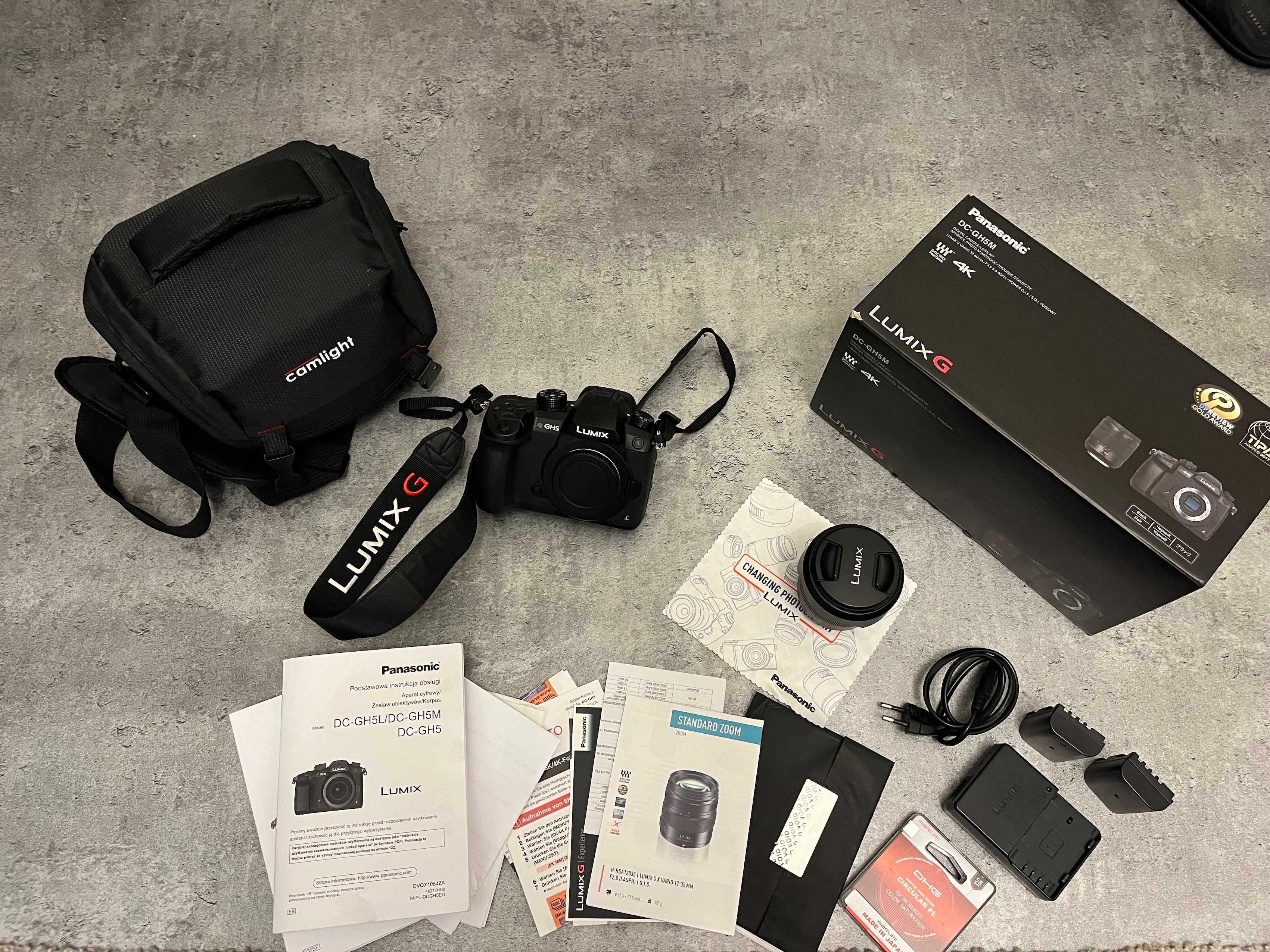 Panasonic Lumix DC-GH5M Bezlusterkowy aparat cyfrowy