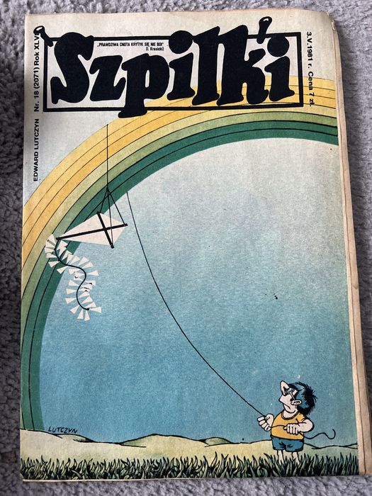 Gazeta szpilki 3 maja 1981 nr 18 (2071) - kolekcja gazet PRL
