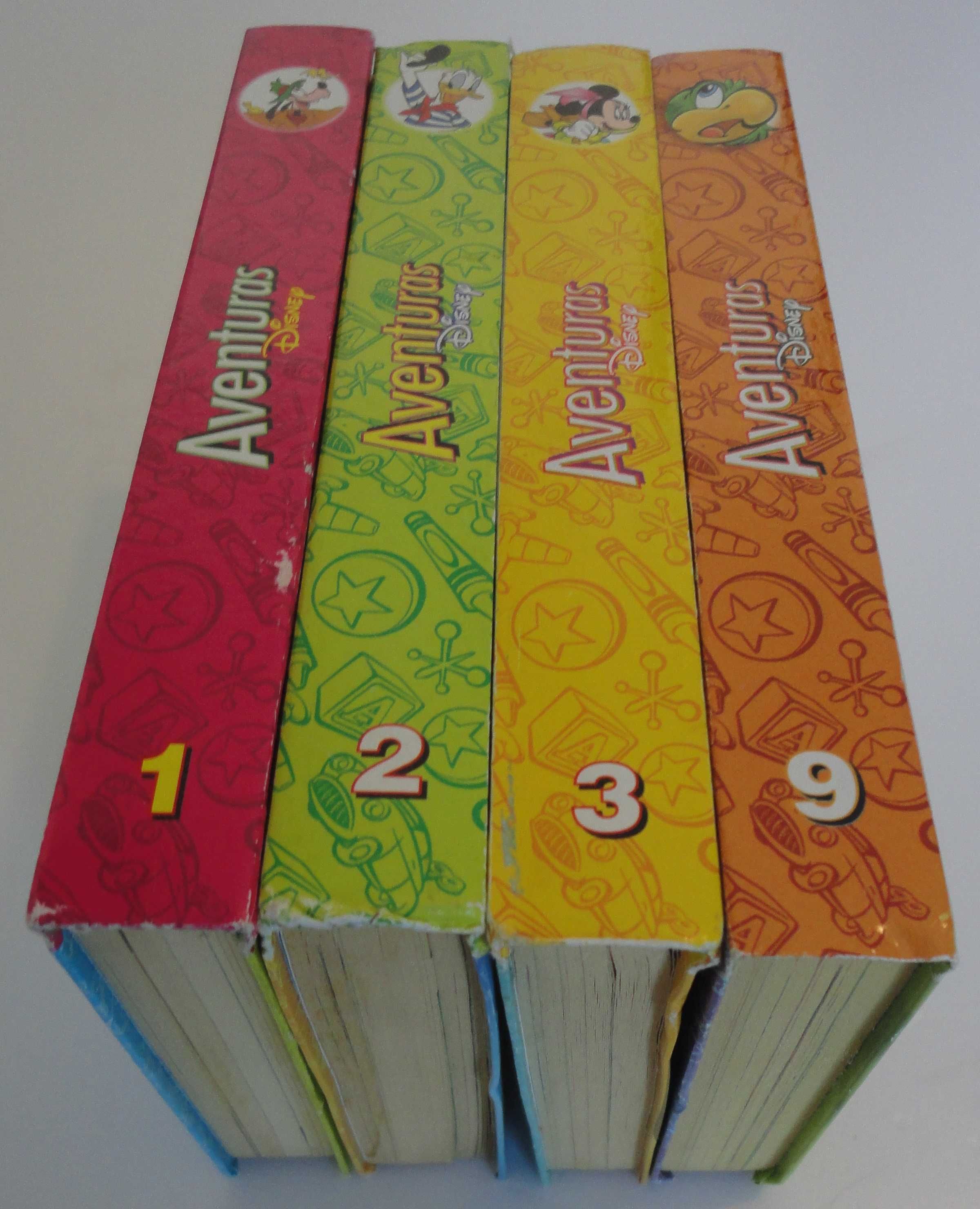 Aventuras Disney - Conjunto de 4 Volumes