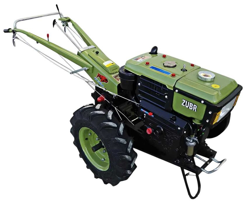 Мотоблок ZUBR JR-Q78 > 8 кс > Дизель > Руч. стрт. > КПП 6/2 > КРЕДИТ