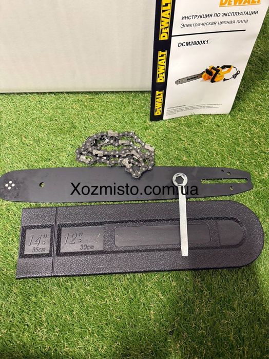 Електрична ланцюгова пила DeWalt DCM2800X1 2.8 кВт шина 35 см