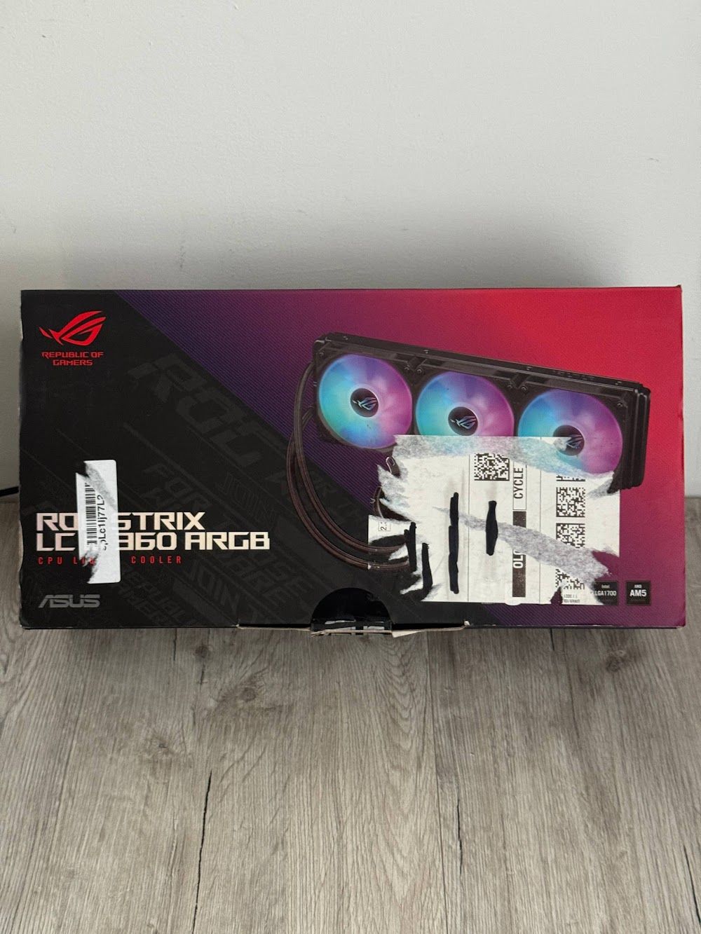 Система рідинного охолодження ASUS ROG Strix LC III 360 ARGB