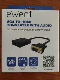 Adaptador VGA para HDMI // EWENT EW9866