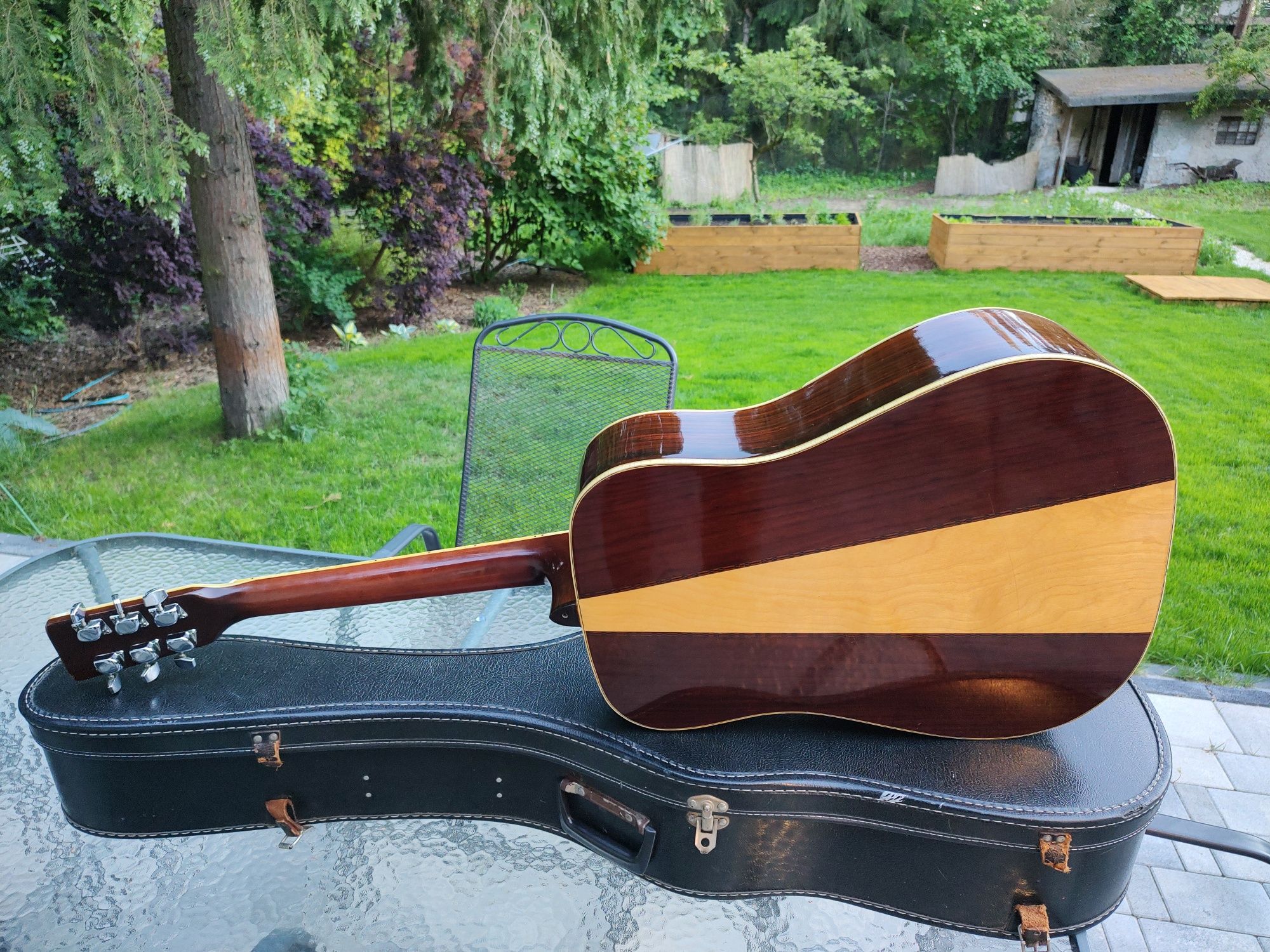 Queens WF 60 Korea UNIQUE gitara akustyczna vintage lata 70-te Śliczna