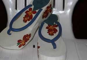 Chinelos Lui Lui originais nº 34  novos *