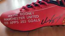 Piłka Nożna Wayne Rooney autograf podpis dowód Anglia unikat okazja 2
