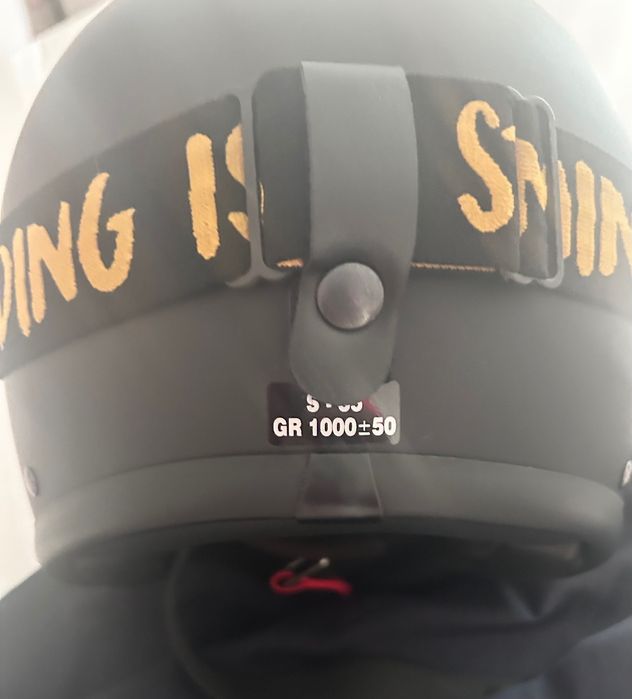 Capacete AMD vintage