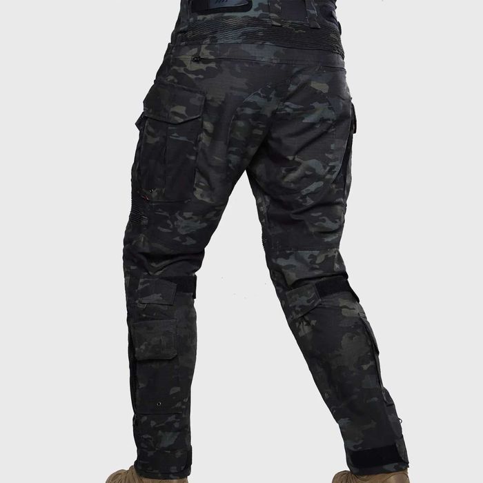 Штурмові штани UATAC Gen 5.6 Чорний Мультикам (Multicam Black)