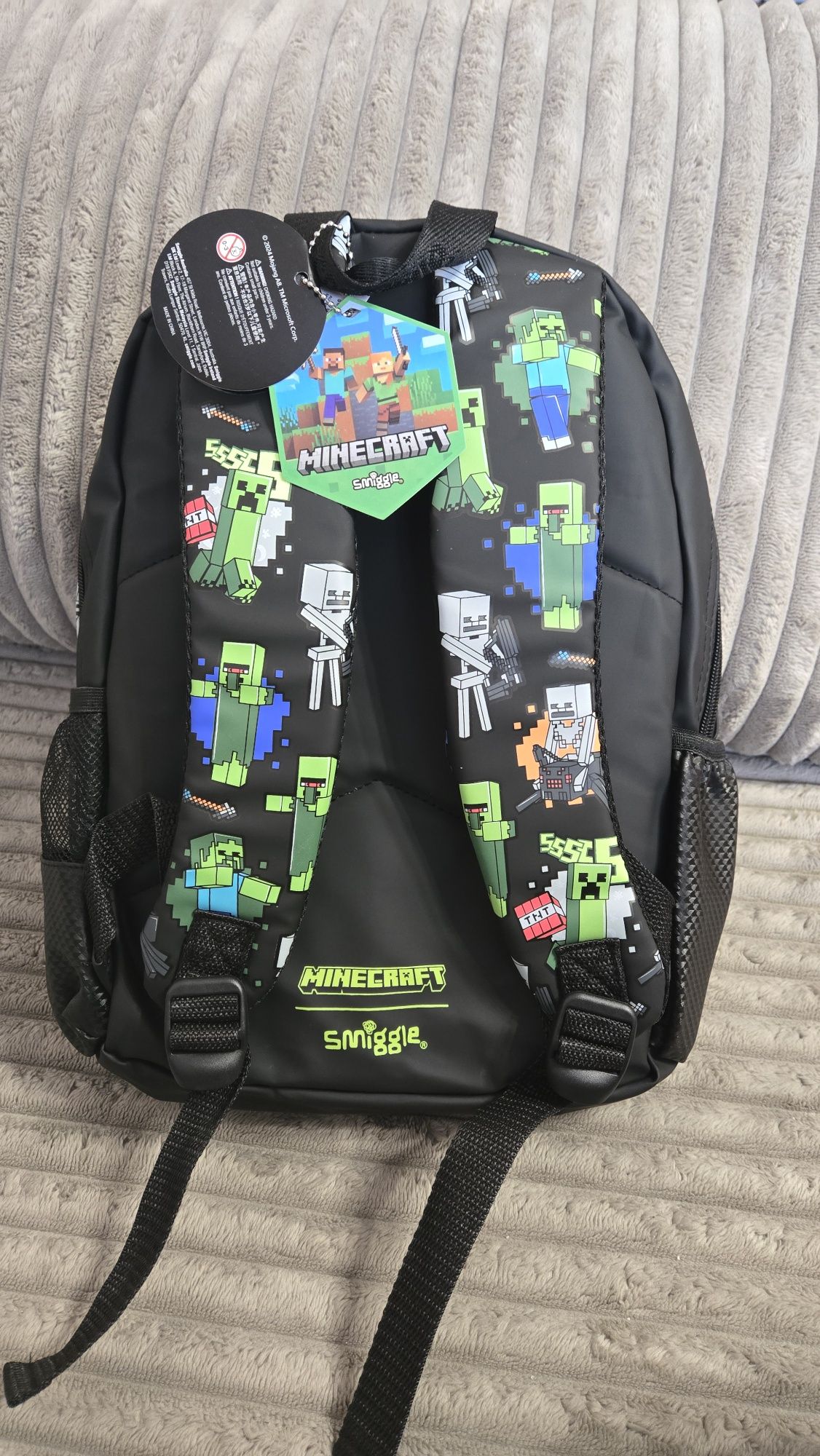 Рюкзак Майнкрафт від Smiggle ( на ріст 110-122) молодша вікова категор