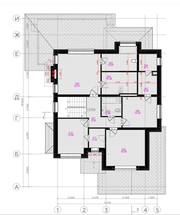 Продаж готового будинку 412 м2 під ремонт у КМ Green Hills (Київ 10км)