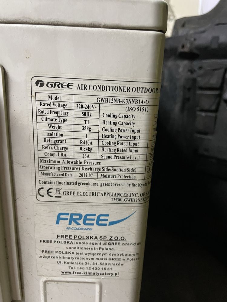 Klimatyzator gree