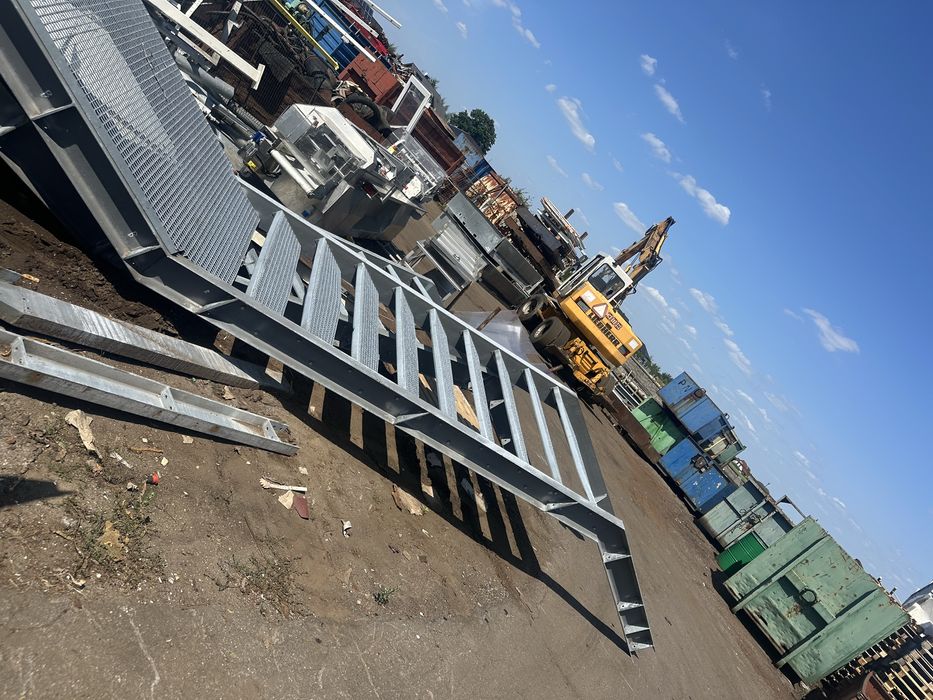 Wielkie Schody z kratownicy wema