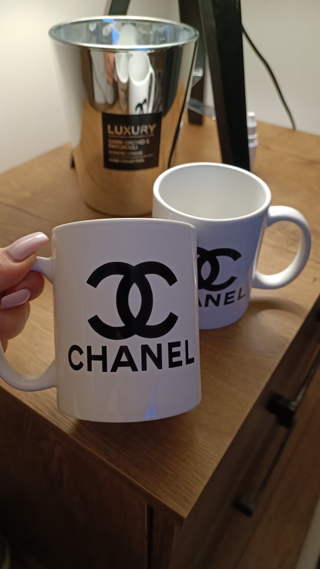 Kubek porcelanowy Chanel