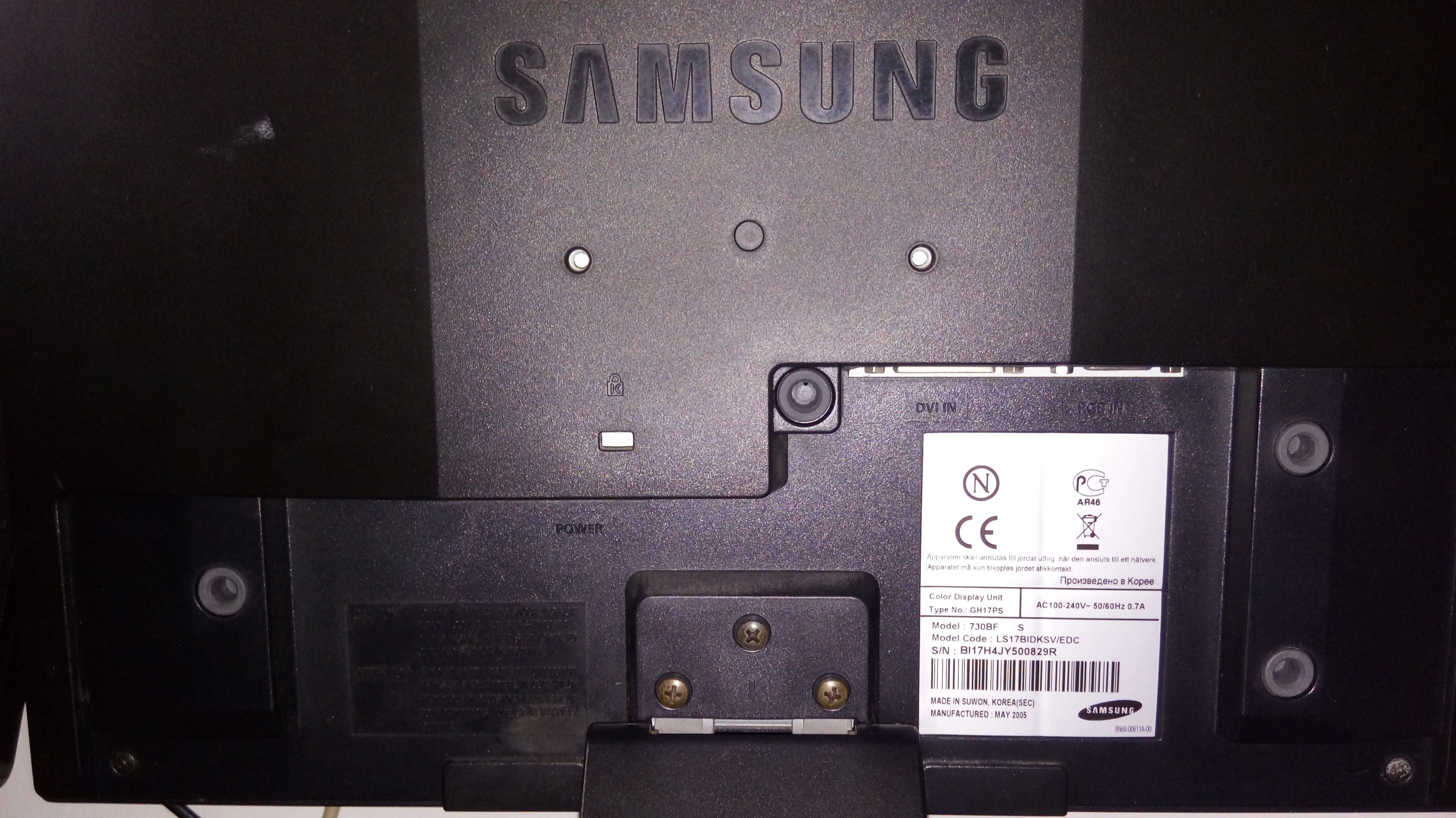 Monitor17"_Samsung SyncMaster730BF_740N_LG Flatron L1718S_Dell E177FPf