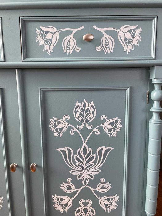 Bieliźniarka, szafka, komoda ręcznie malowana, odnowiona