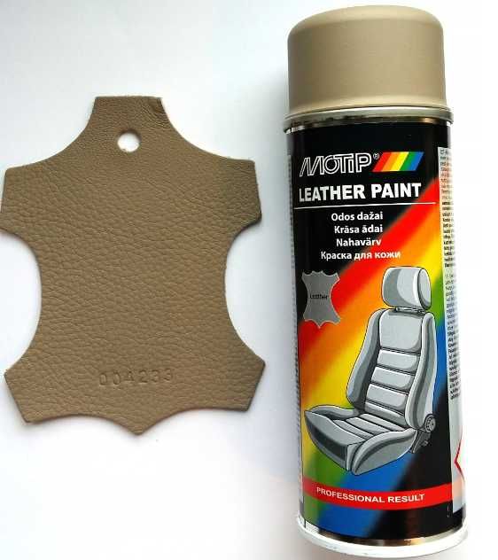 Фарби для шкіри Motip Leather Paint 200/400мл (Кермо, сидіння авто)