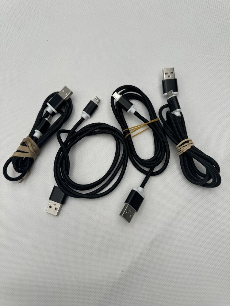 Kabel micro USB zestaw 4 szt