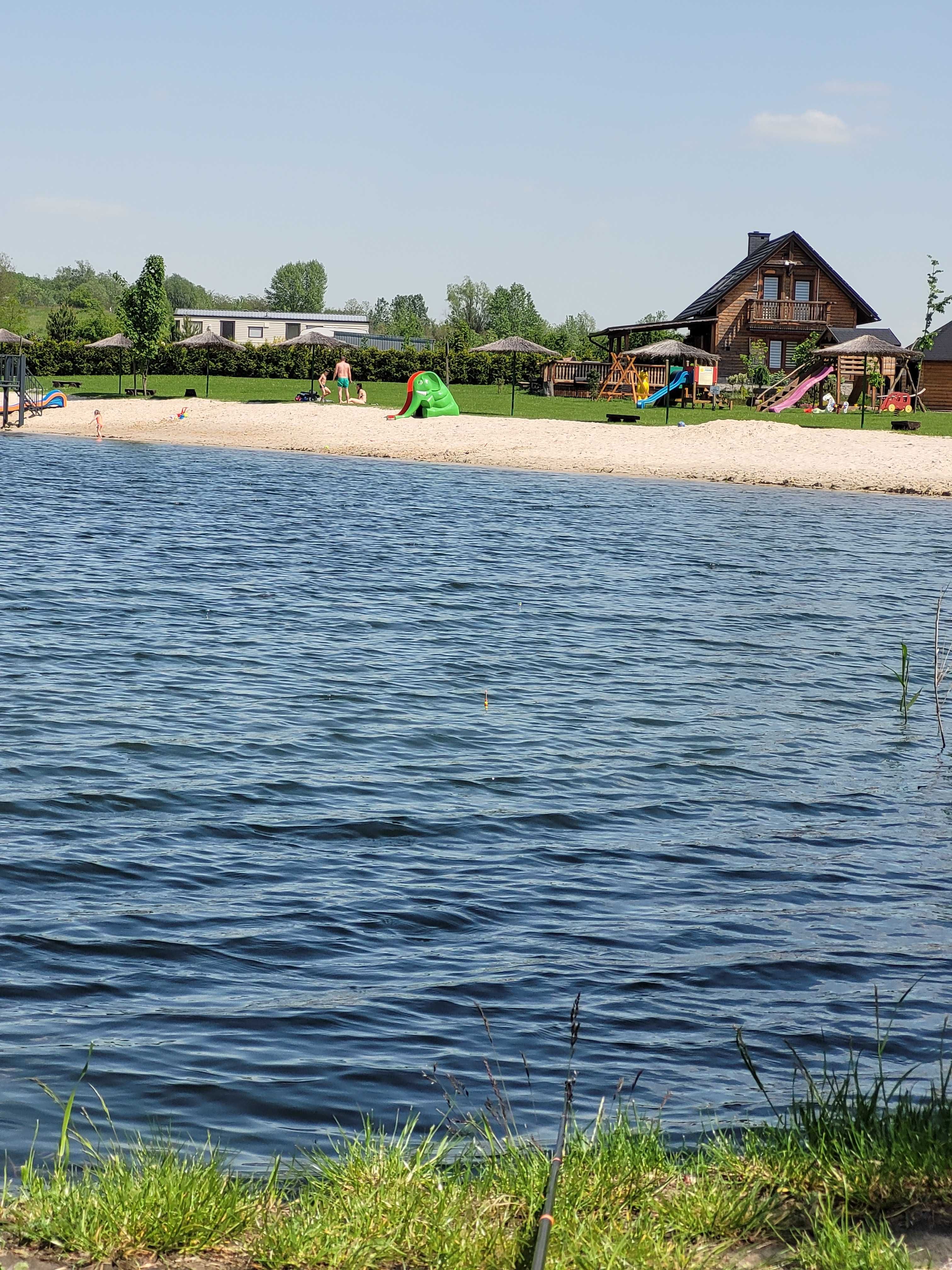 Domek nad jeziorem / Camping / Plaża / Wędkowanie/Gacki/Busko-Zdrój