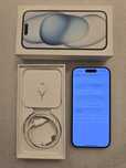 Iphone 15 256gb Айфон 15 Blue батарея 94% Родной заводской комплект
