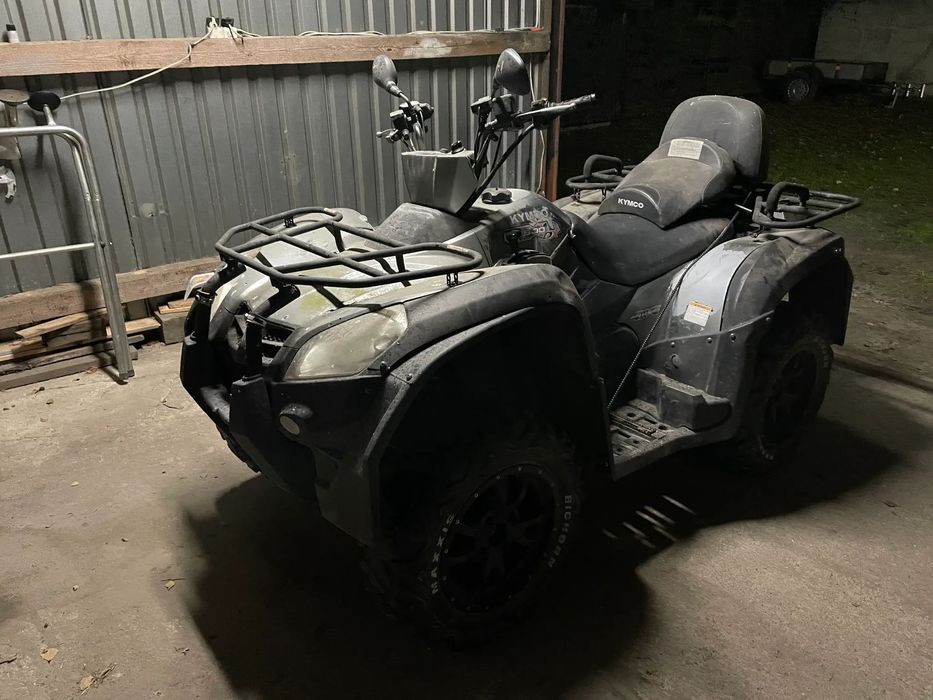Kymco MXU 500 IRS dwuosobowy wciagarka hak 4x4