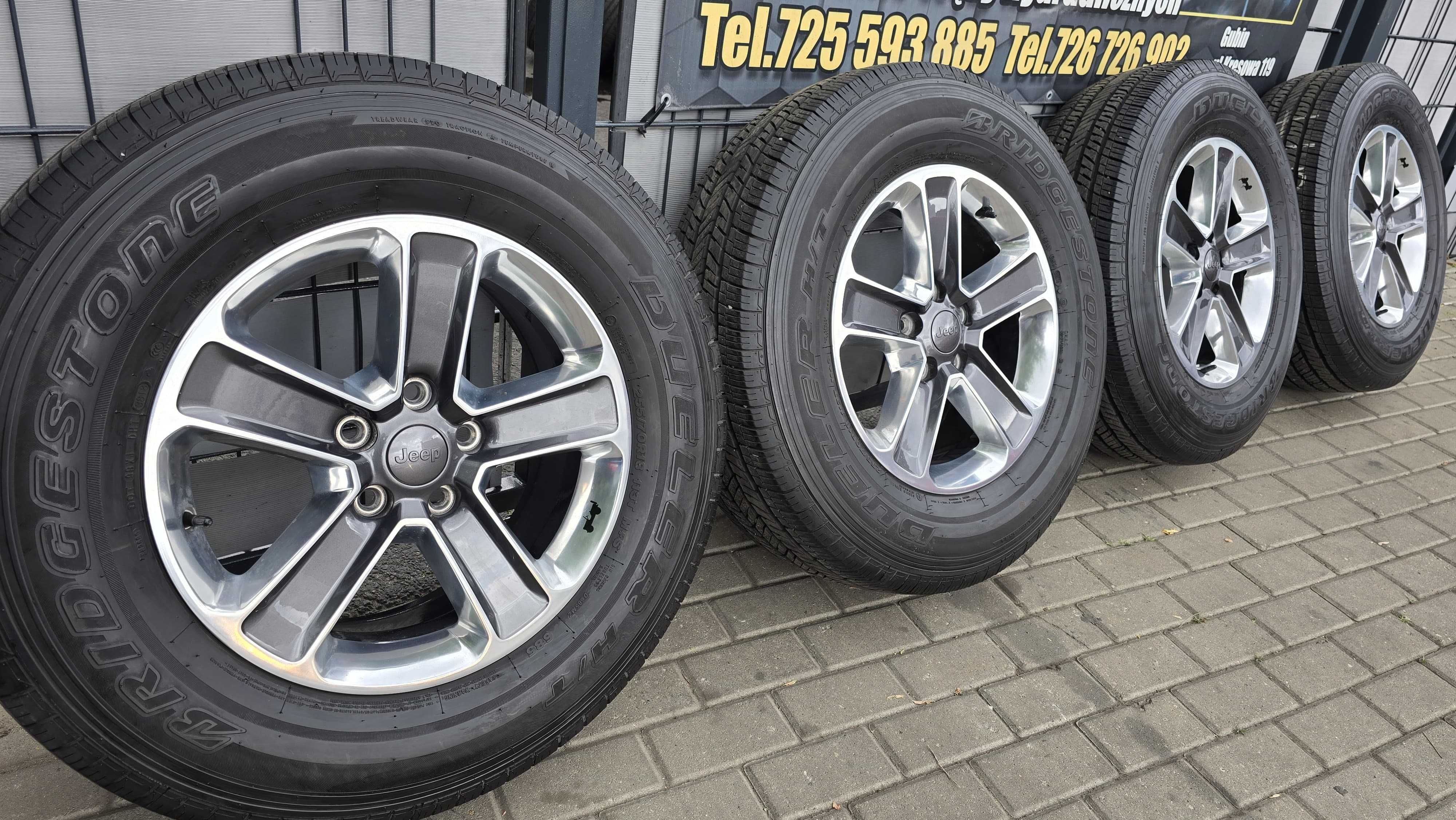 JEEP WRANGLER JL Koła Felgi 18''  Orginały