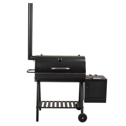 Коптильня-гриль, вугільний барбекю мангал.