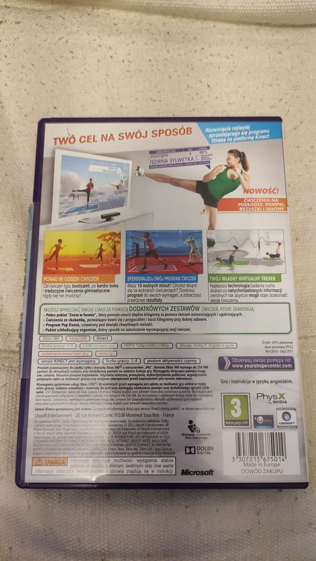 Your shape fitness Xbox 360