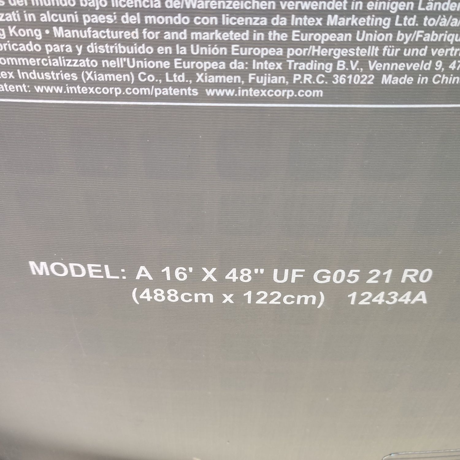Basen INTEX 488x122