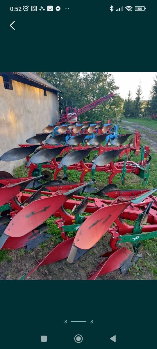 Pług KUHN 122 Vari-Master Kverneland EG100