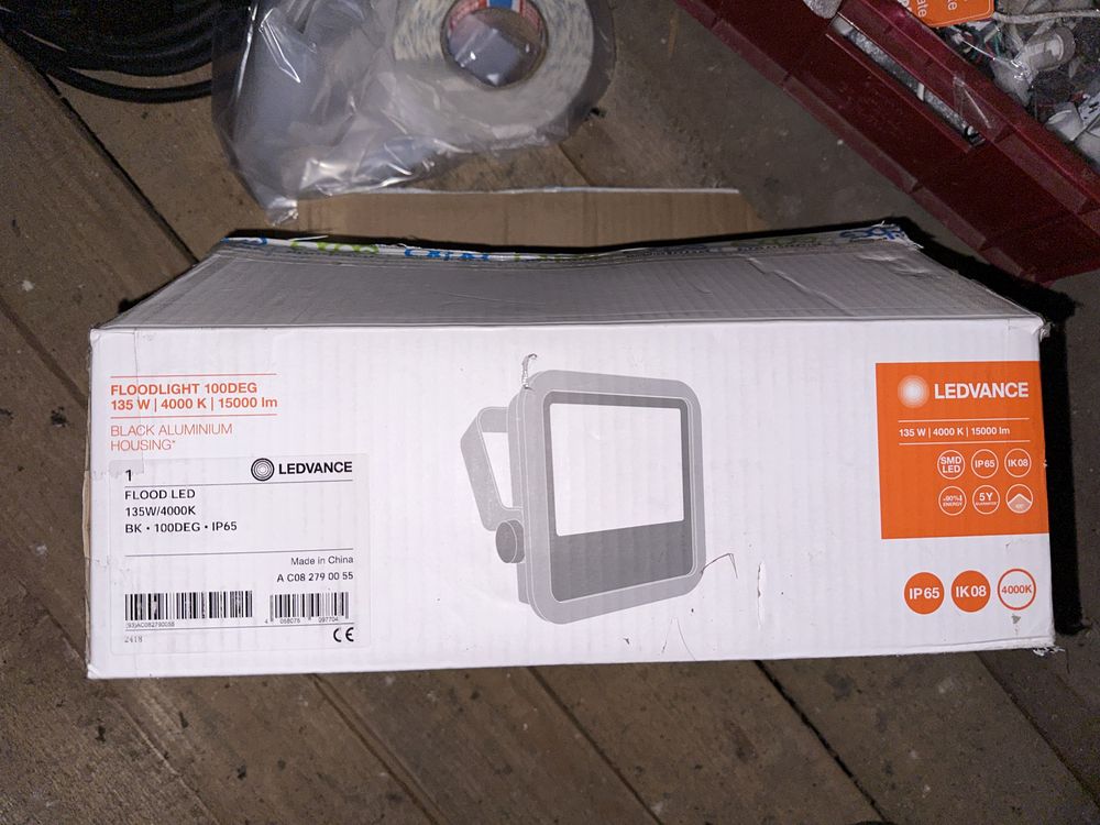 Lampa led 135W nowa