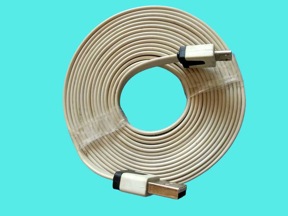 Кабель micro USB - USB  3 м переходник шнур питания зарядки передачи