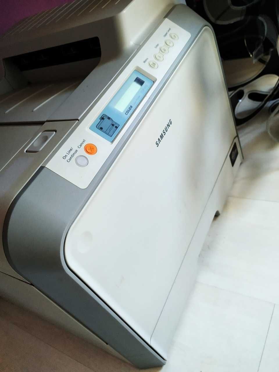 Drukarka Samsung CLP 510 w Dobrym Stanie