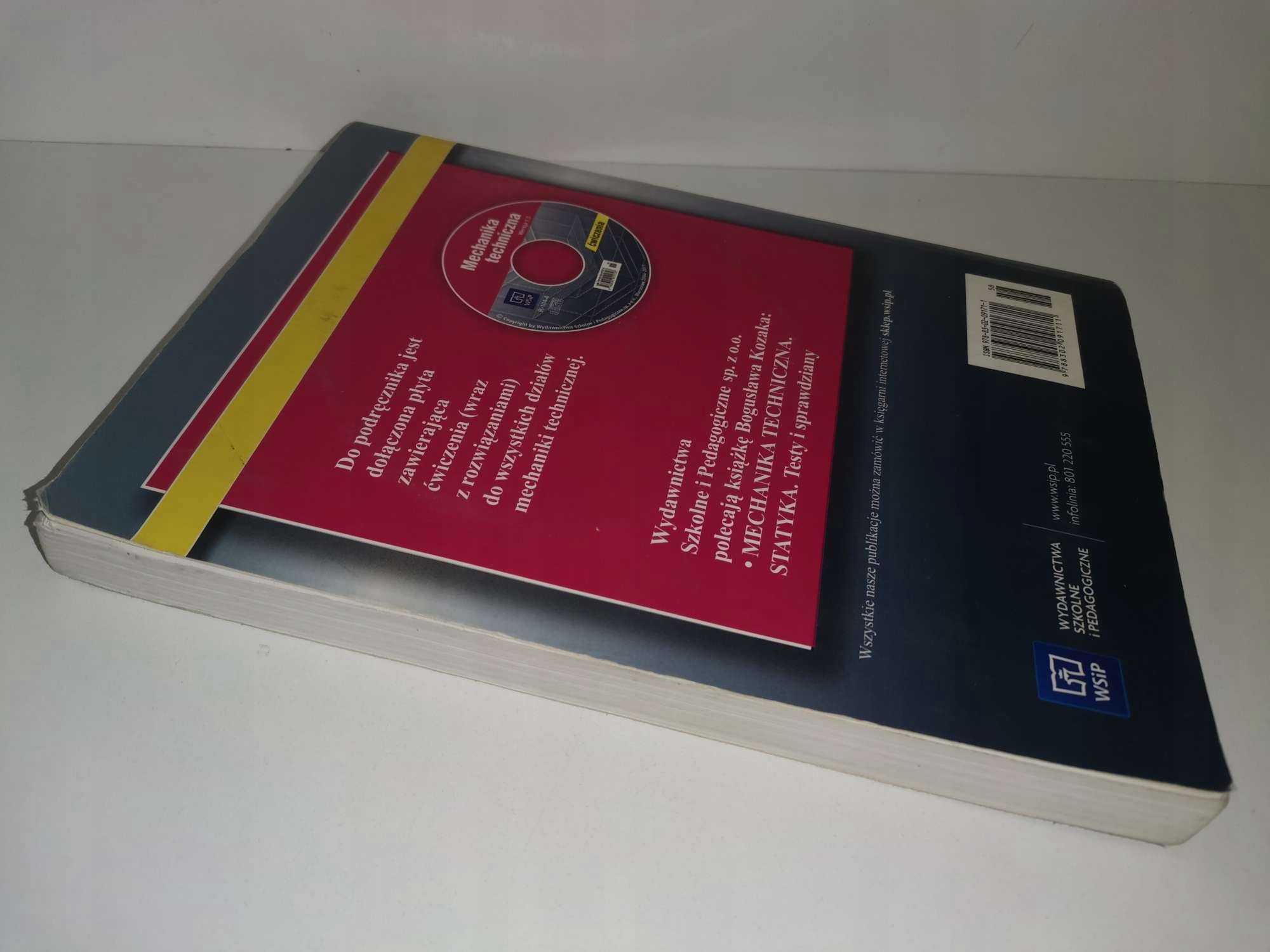 Mechanika techniczna Podręcznik z płytą CD Bogusław Kozak WSiP