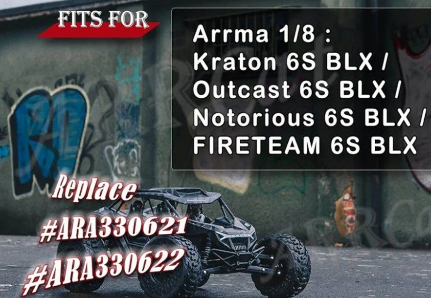 Amortyzatory RC 1/8.