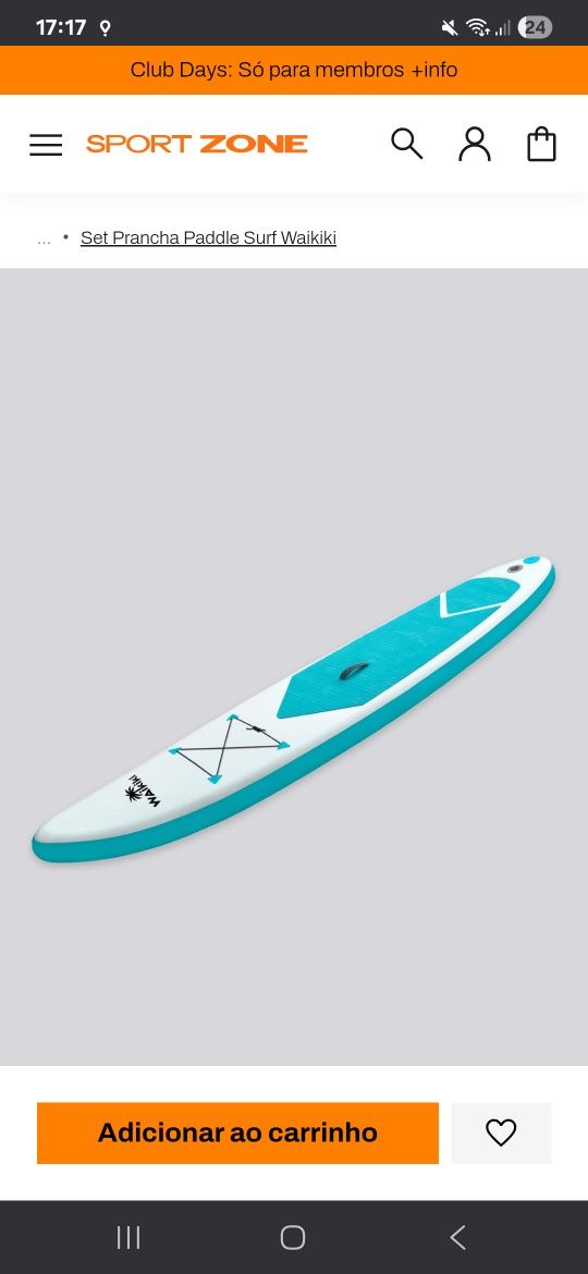 Prancha Paddle Waikiki