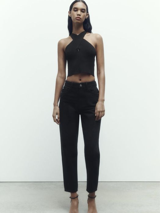 Джинси жіночі Zara MOM FIT z1975 high-waist denim