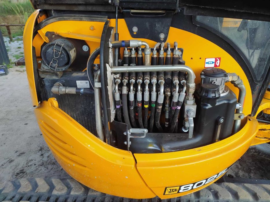 minikoparka JCB 8025 ZTS  2016r 2,8t Sprowadzona CAT Kubota Volvo