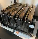 R-CASE - GPU Holder 10". Ramka montażowa GPU do szafy rack 10 cali.