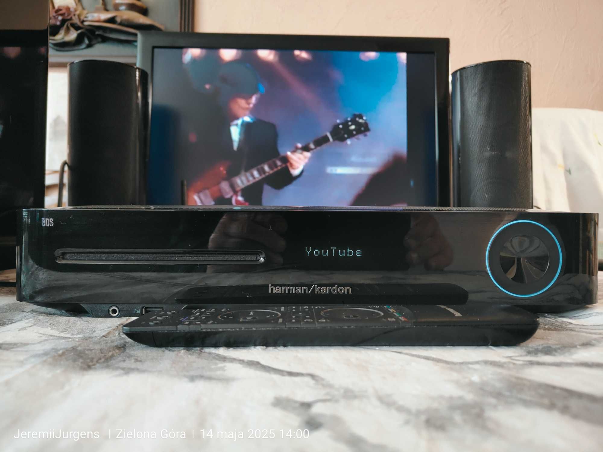 HARMAN KARDON Amplituner 2.1 BluRay HDMI Bluetooth NFC WIFI Pilot Kpl.