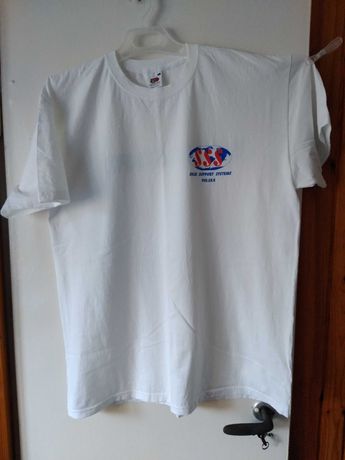T-shirt męski biały Friut of the loom rozmiar XL