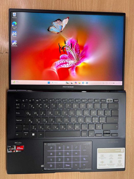ASUS Zenbook UM3402YAR 14"IPS 2.5k Ryzen 5-7430U 16/512Gb підсвітка